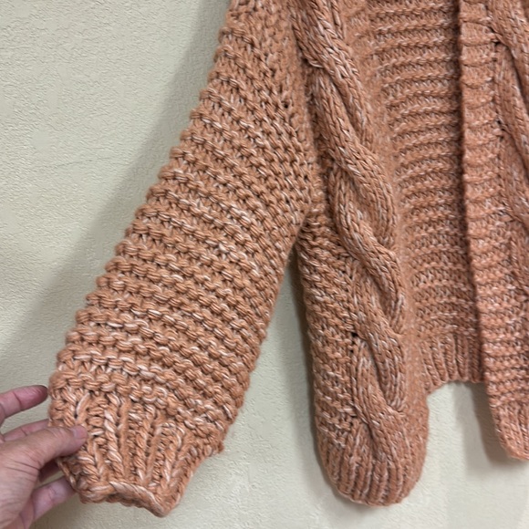 Paperheart Australian boho chunky knit cardigan sweater size S/M - Picture 4 of 6
